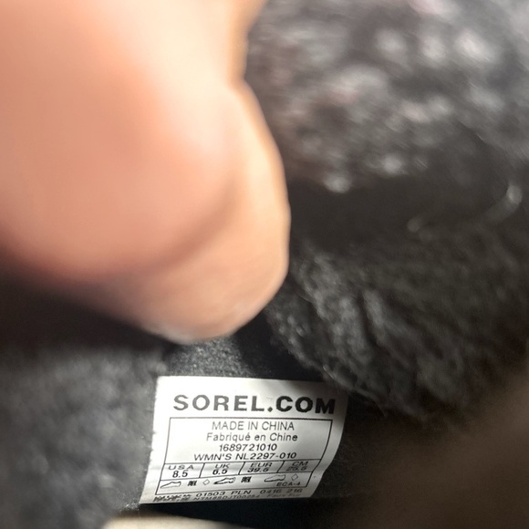 Sorel Cozy Carnival ankle waterproof women’s boots winter snow rain Sz-8.5. M - Picture 8 of 9